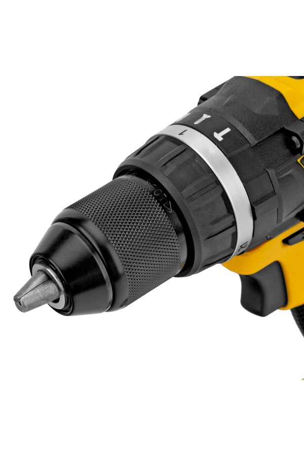 Дрель-шуруповерт аккумуляторная ударная бесщет CIDB-IB-18-02, Li-Ion, 18 В, 2 акк. Denzel