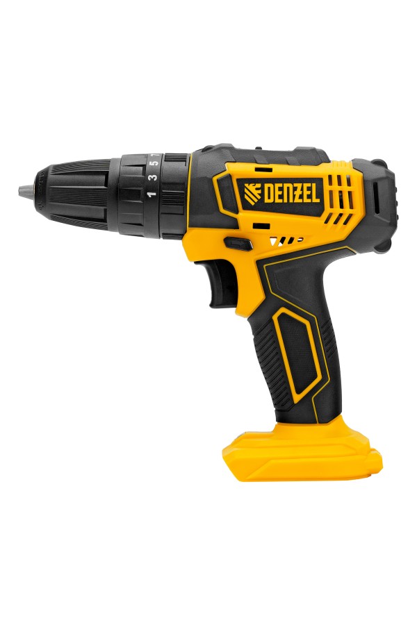 Дрель-шуруповерт аккумуляторная ударная CID-18-0, Li-Ion, 18 В Denzel