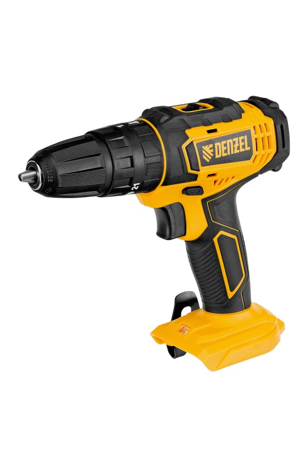 Дрель-шуруповерт аккумуляторная ударная CID-18-0, Li-Ion, 18 В Denzel