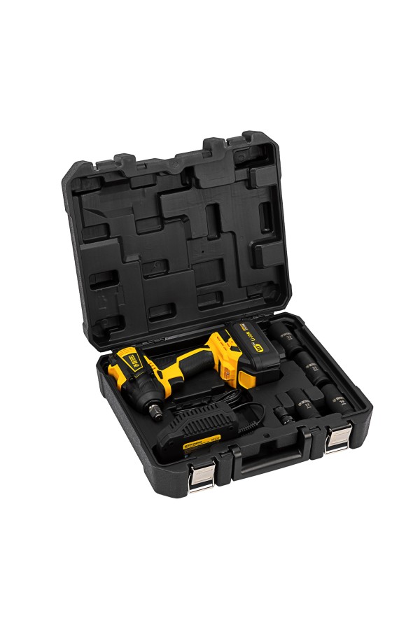 Гайковерт ударный аккумуляторный бесщет CIW-IB-300, Li-ion, 18В, 300Нм Denzel