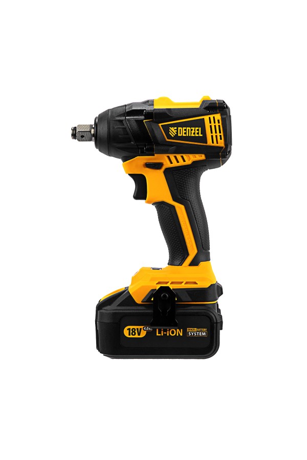 Гайковерт ударный аккумуляторный бесщет CIW-IB-300, Li-ion, 18В, 300Нм Denzel