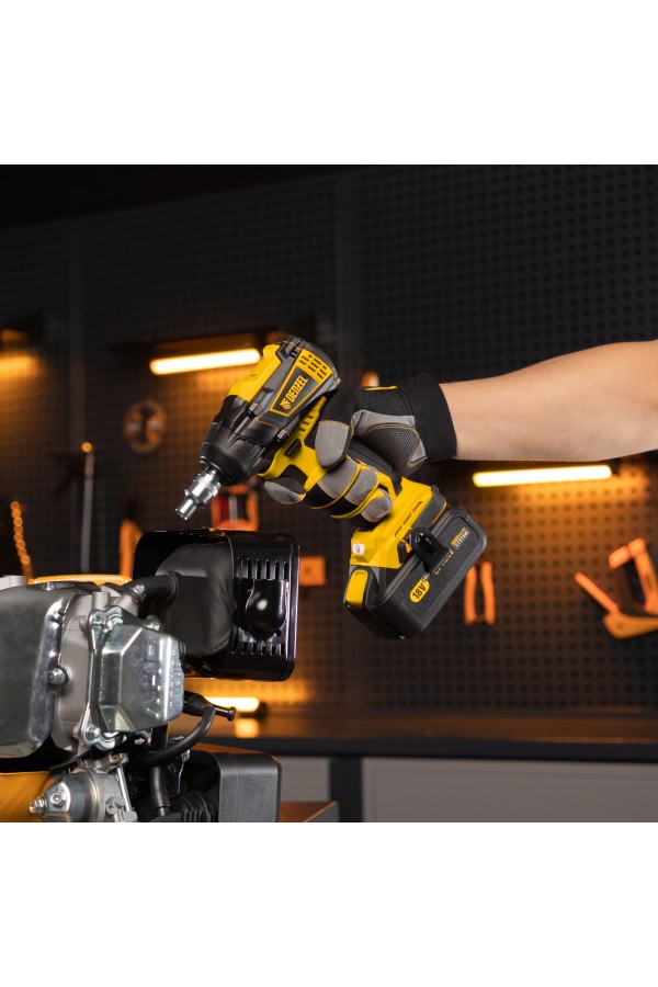 Гайковерт ударный аккумуляторный бесщет CIW-IB-300-0, Li-ion, 18В, 300Нм Denzel