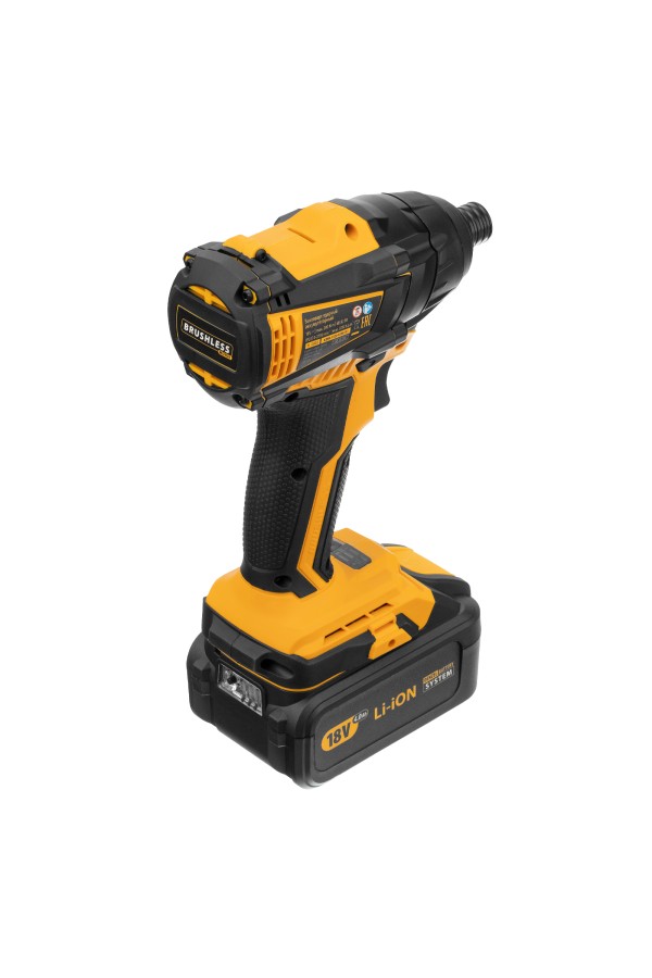 Винтоверт ударный аккумуляторный бесщет CID-IB-200 18В Li-Ion Denzel