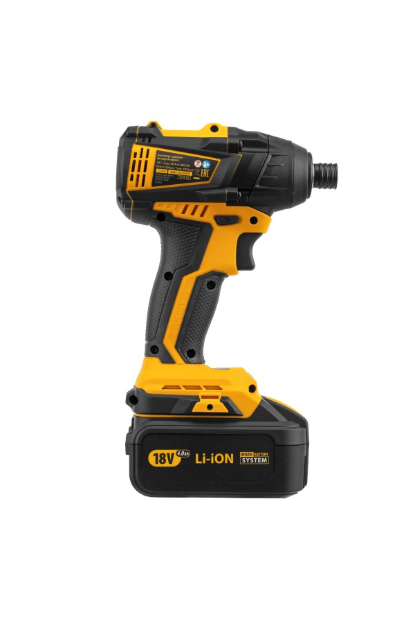 Винтоверт ударный аккумуляторный бесщет CID-IB-200 18В Li-Ion Denzel