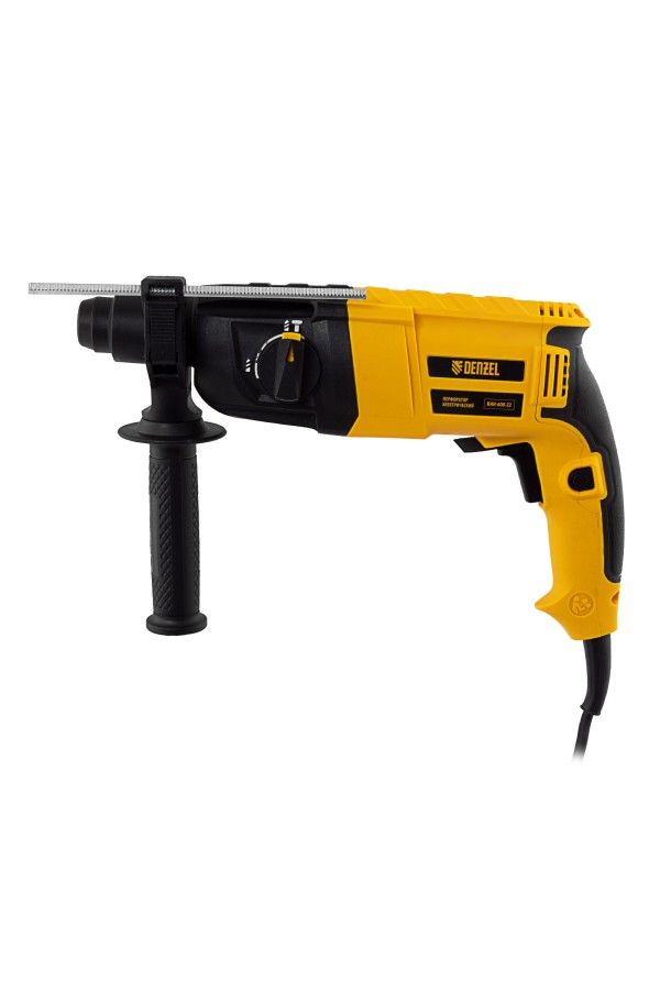 Перфоратор электрический RHH-600-22, SDS-plus, 600 Вт, 2,5 Дж, 2 реж. Denzel