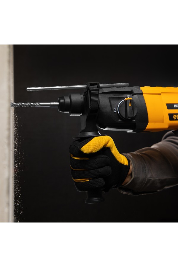 Перфоратор электрический RHH-600-22, SDS-plus, 600 Вт, 2,5 Дж, 2 реж. Denzel