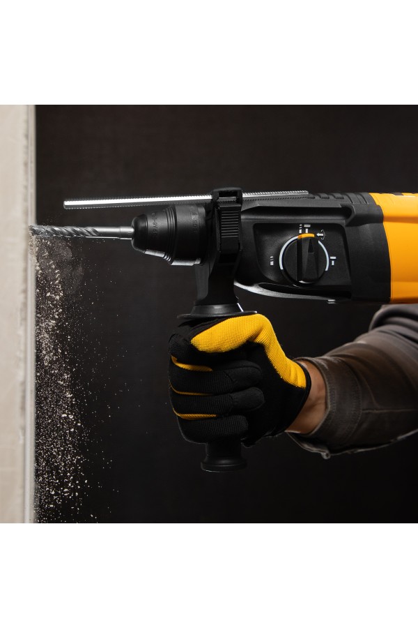 Перфоратор электрический RHH-800-26, SDS-plus, 800 Вт, 3 Дж, 3 плюс 1 реж. Denzel