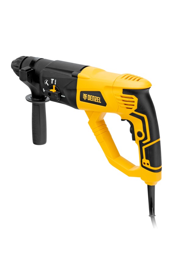 Перфоратор электрический RH-1050-26, SDS-plus, 1050 Вт, 3.2 Дж, 3 плюс 1 режим Denzel