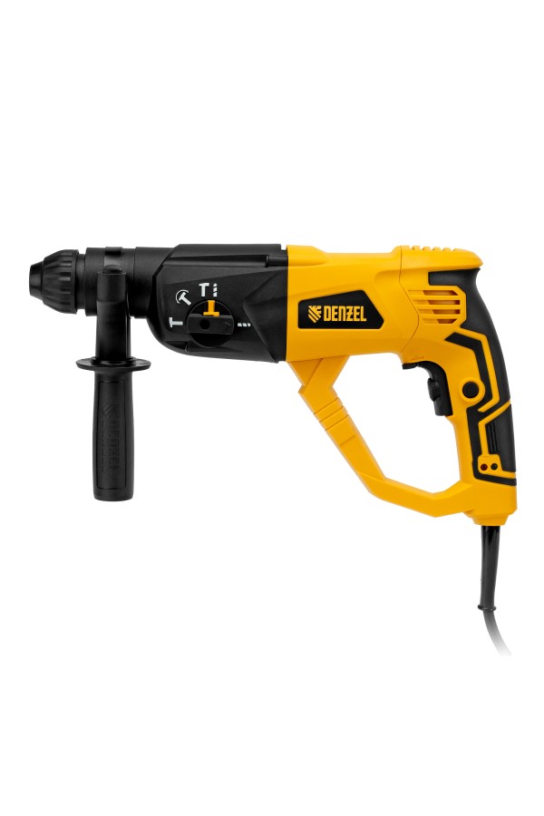Перфоратор электрический RH-1050-26, SDS-plus, 1050 Вт, 3.2 Дж, 3 плюс 1 режим Denzel
