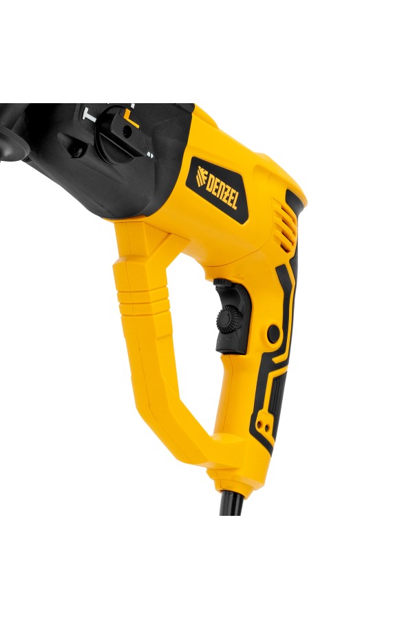 Перфоратор электрический RH-1050-26, SDS-plus, 1050 Вт, 3.2 Дж, 3 плюс 1 режим Denzel