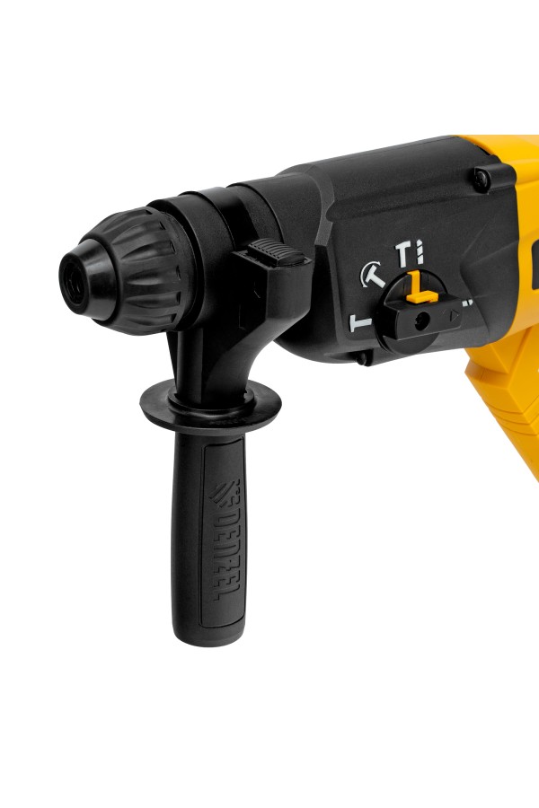 Перфоратор электрический RH-1050-26, SDS-plus, 1050 Вт, 3.2 Дж, 3 плюс 1 режим Denzel