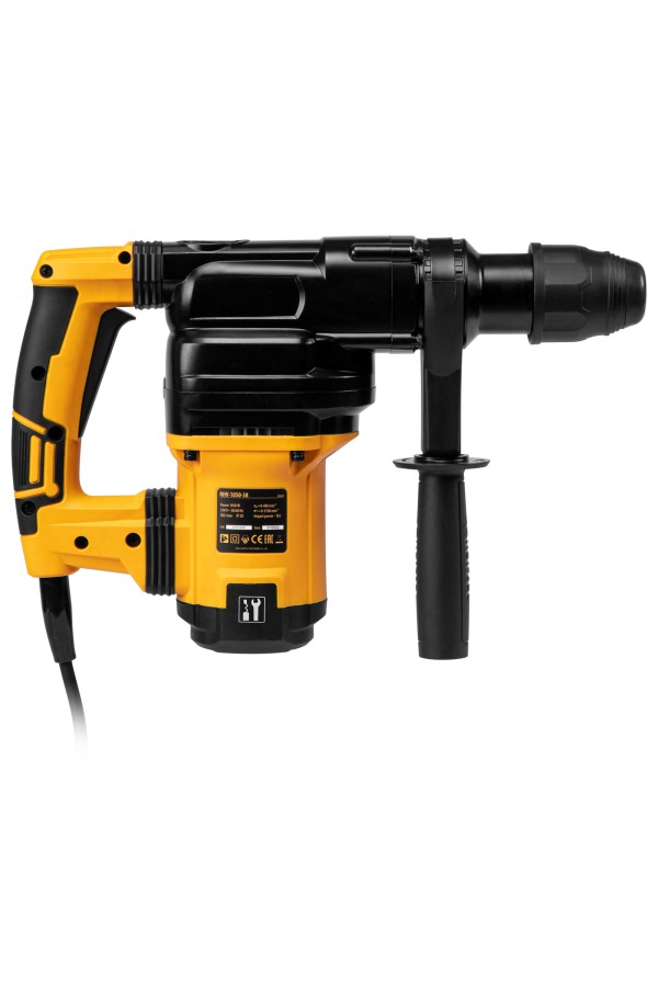 Перфоратор электрический RHV-1050-38-max, SDS-max, 1050 Вт, 10 Дж, 2 плюс 1 режим Denzel