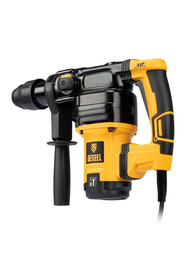 Перфоратор электрический RHV-1050-38-max, SDS-max, 1050 Вт, 10 Дж, 2 плюс 1 режим Denzel