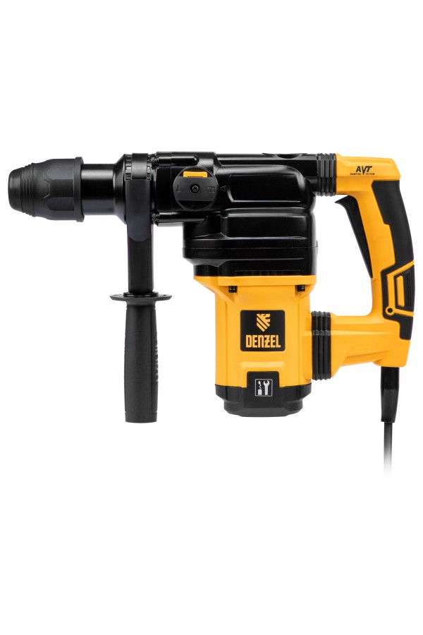 Перфоратор электрический RHV-1050-38-max, SDS-max, 1050 Вт, 10 Дж, 2 плюс 1 режим Denzel