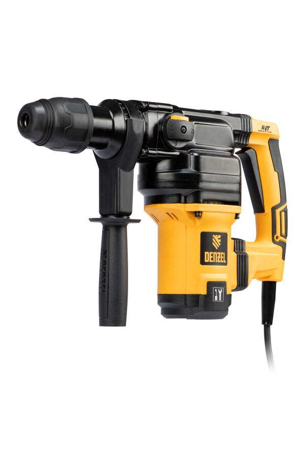 Перфоратор электрический RHV-1050-38-max, SDS-max, 1050 Вт, 10 Дж, 2 плюс 1 режим Denzel
