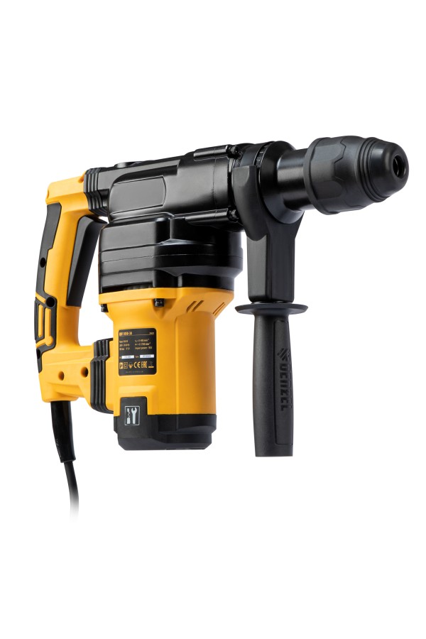 Перфоратор электрический RHV-1050-38-max, SDS-max, 1050 Вт, 10 Дж, 2 плюс 1 режим Denzel