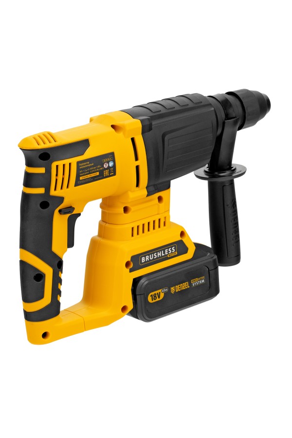 Перфоратор аккумуляторный BLRH-IB-26 Li-Ion, 18 В Denzel