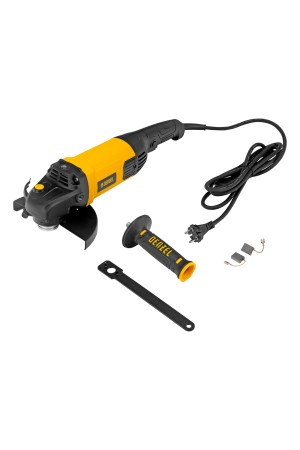 Машина шлифовальная угловая AG180-2000, 2000 Вт, 180 мм, 8500 об/мин Denzel