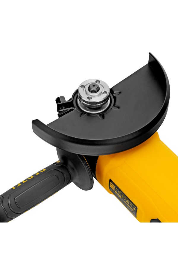 Машина шлифовальная угловая AG180-2000, 2000 Вт, 180 мм, 8500 об/мин Denzel