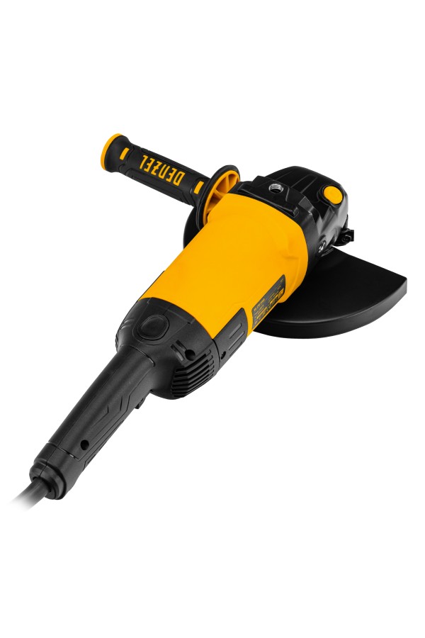 Машина шлифовальная угловая AG230-2400, 2400 Вт, 230 мм, 6000 об/мин Denzel