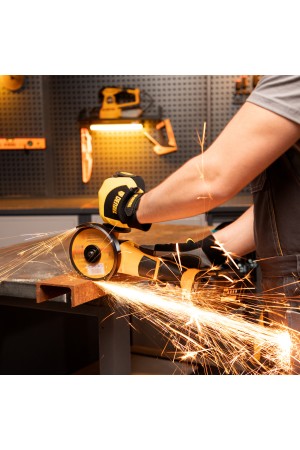 Машина углошлифовальная аккумуляторная бесщет. BLG-IB-18-125-0, Li-ion, 18 В Denzel