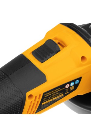 Машина углошлифовальная аккумуляторная бесщет. BLG-IB-18-125-0, Li-ion, 18 В Denzel