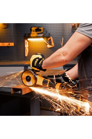 Машина углошлифовальная аккумуляторная бесщет. BLG-IB-18-125-4, Li-ion, 18 В Denzel