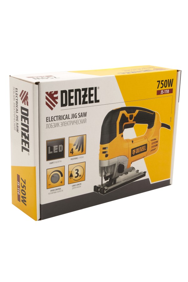 Лобзик электрический JS-110, 750 Вт, 110 мм Denzel