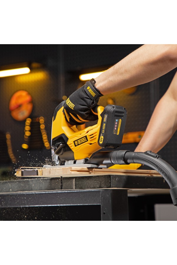 Лобзик аккумуляторный CJ-80, 18В Li-Ion Denzel