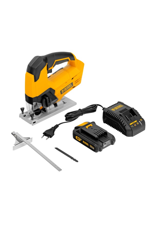 Лобзик аккумуляторный CJ-80, 18В Li-Ion Denzel