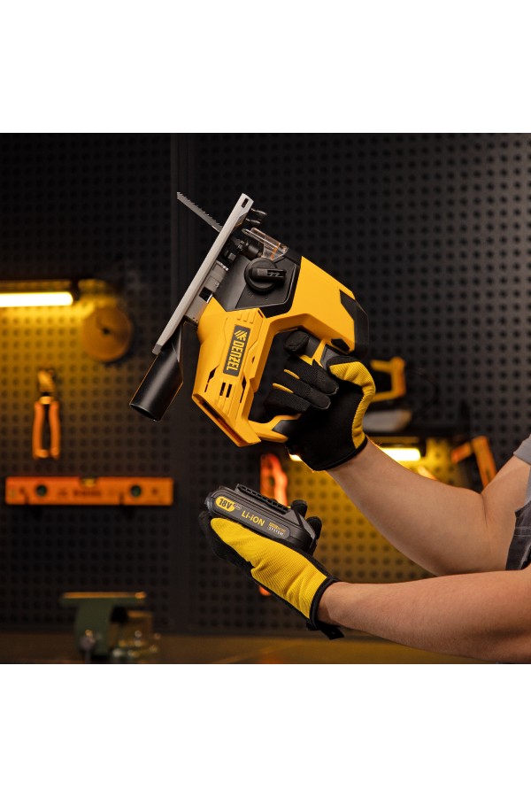 Лобзик аккумуляторный CJ-80-0, 18В Li-Ion Denzel