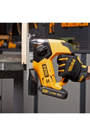 Лобзик аккумуляторный CJ-80-0, 18В Li-Ion Denzel