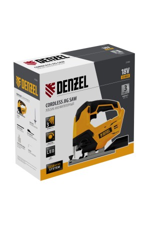 Лобзик аккумуляторный CJ-80-0, 18В Li-Ion Denzel