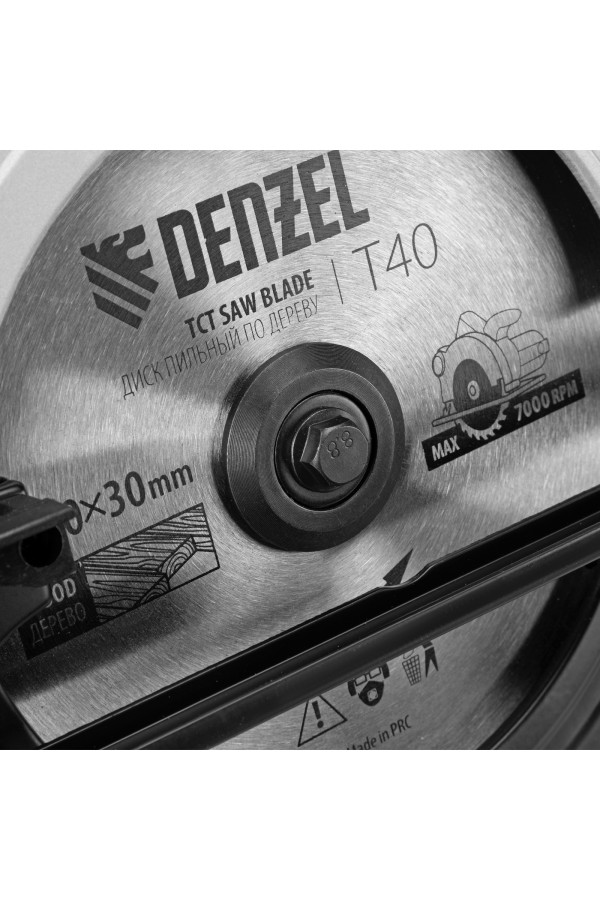 Пила циркулярная CS-210, 1800 Вт, 210 мм Denzel