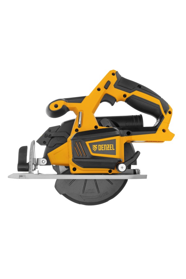 Пила циркулярная аккумуляторная бесщет. CCS-165-0, 18В Li-Ion Denzel