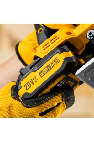 Пила циркулярная аккумуляторная CCSH-20-165, 165 мм, Li-Ion, 20 В// Denzel