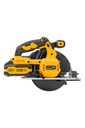Пила циркулярная аккумуляторная CCSH-20-165, 165 мм, Li-Ion, 20 В// Denzel