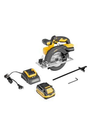 Пила циркулярная аккумуляторная CCSH-20-165, 165 мм, Li-Ion, 20 В// Denzel