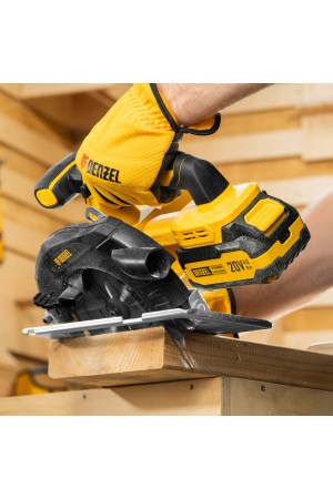 Пила циркулярная аккумуляторная CCSH-20-165, 165 мм, Li-Ion, 20 В// Denzel