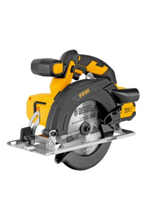 Пила циркулярная аккумуляторная CCSH-20-165, 165 мм, Li-Ion, 20 В// Denzel
