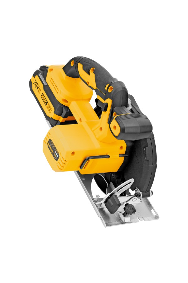 Пила циркулярная аккумуляторная CCSH-20-165, 165 мм, Li-Ion, 20 В// Denzel