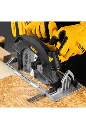 Пила циркулярная аккумуляторная бесщет. CCSH-BL-20-185, 185 мм, Li-Ion, 20 В// Denzel