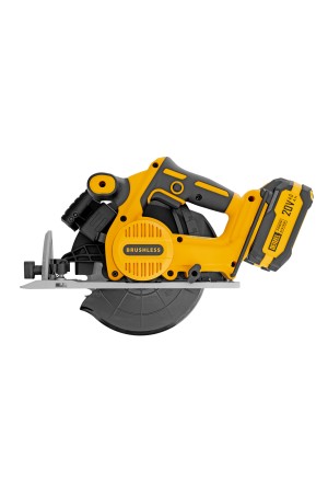 Пила циркулярная аккумуляторная бесщет. CCSH-BL-20-185, 185 мм, Li-Ion, 20 В// Denzel