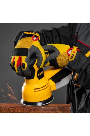 Машина шлифовальная эксцентриковая OS-125, 450 Вт, 6000-12000 об/мин Denzel