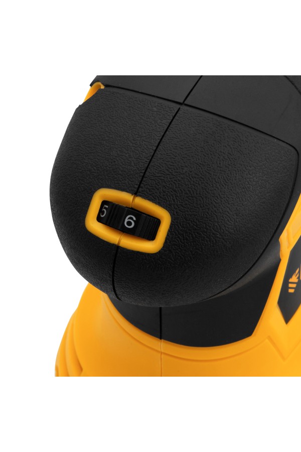 Машина шлифовальная эксцентриковая OS-125, 450 Вт, 6000-12000 об/мин Denzel