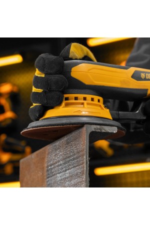 Машина шлифовальная орбитальная бесщет OS-150-BL, 350 Вт, 4000-10000 об/мин// Denzel