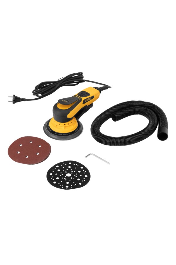 Машина шлифовальная орбитальная бесщет OS-150-BL, 350 Вт, 4000-10000 об/мин Denzel