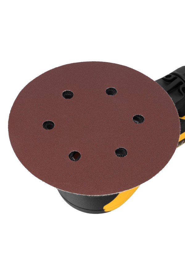 Машина шлифовальная орбитальная бесщет OS-150-BL, 350 Вт, 4000-10000 об/мин Denzel