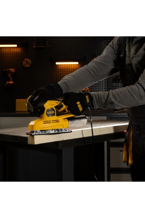 Машина плоскошлифовальная вибрационная VS-90-187, 240 Вт, 6000-11000 об/мин Denzel