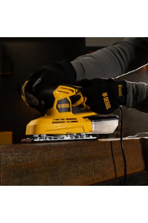 Машина плоскошлифовальная вибрационная VS-90-187, 240 Вт, 6000-11000 об/мин Denzel